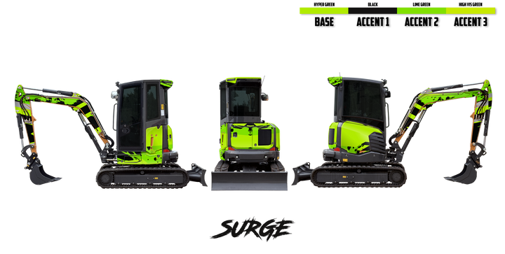 CASE CX34D Wrap Kits