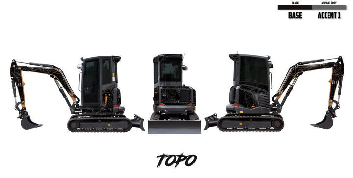 CASE CX34D Wrap Kits