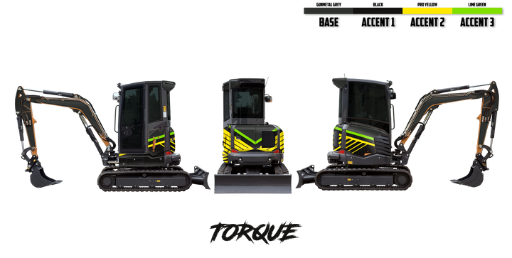CASE CX34D Wrap Kits