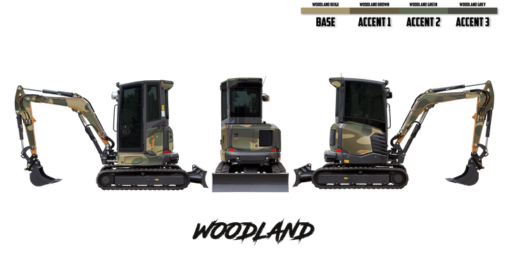 CASE CX34D Wrap Kits