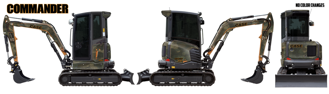 CASE CX34D Wrap Kits
