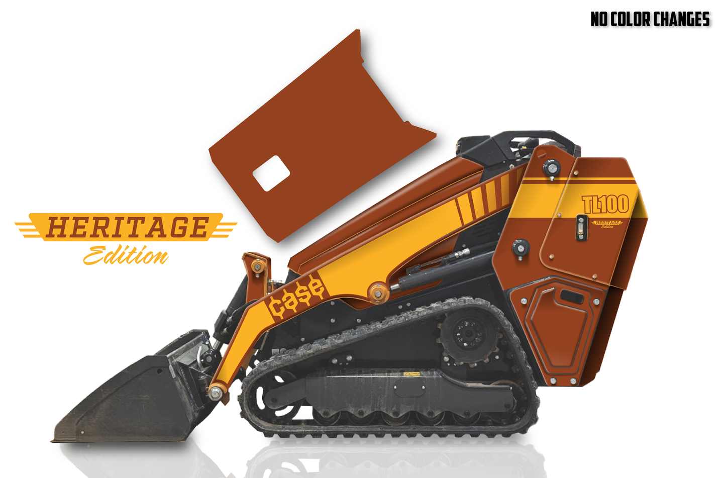 CASE TL100 Heritage Flipped