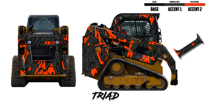 CAT 239/226D3 Wrap Kits
