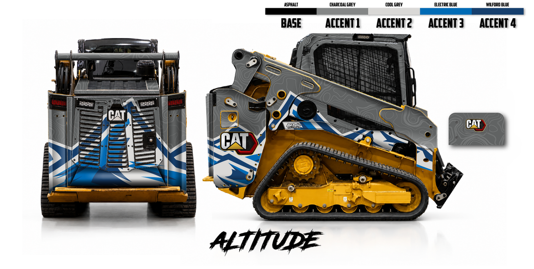 CAT 255/250 Wrap Kits Dirty Graphix