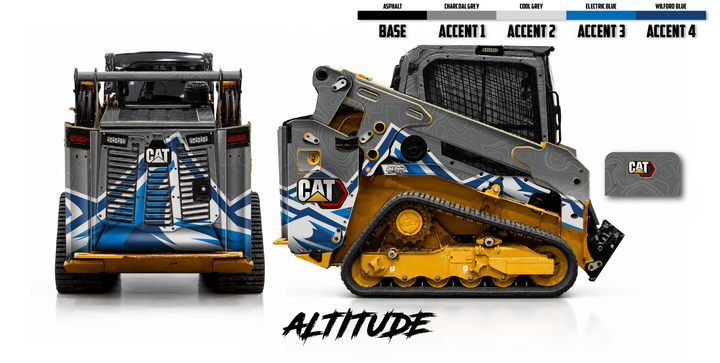 CAT 255/250 Wrap Kits Dirty Graphix