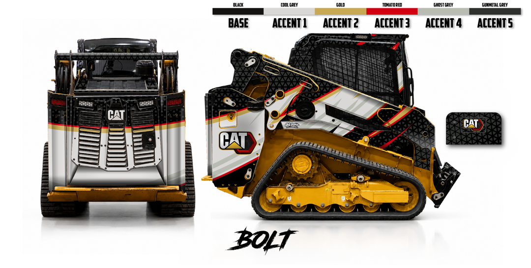 CAT 255/250 Wrap Kits Dirty Graphix
