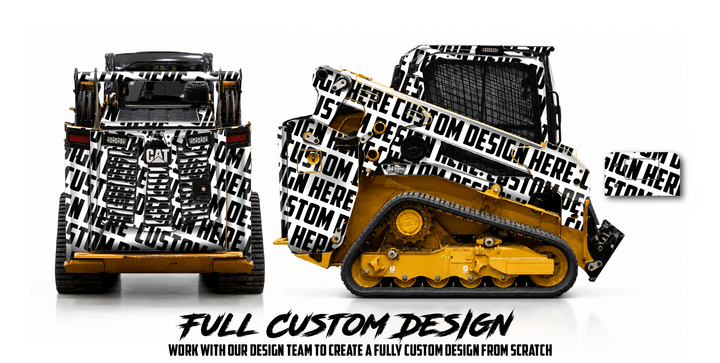 CAT 255/250 Wrap Kits Dirty Graphix