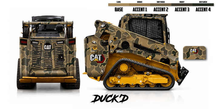CAT 255/250 Wrap Kits Dirty Graphix