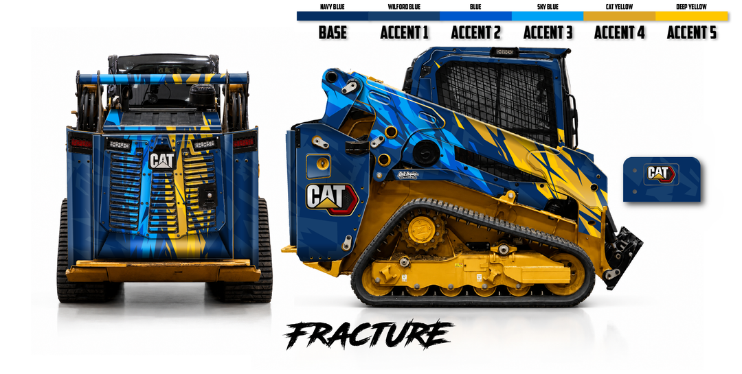 CAT 255/250 Wrap Kits Dirty Graphix