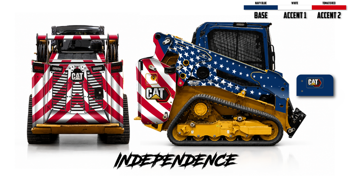 CAT 255/250 Wrap Kits Dirty Graphix