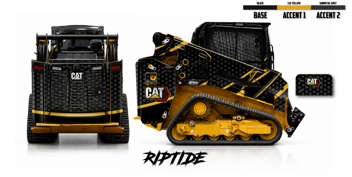 CAT 255/250 Wrap Kits Dirty Graphix