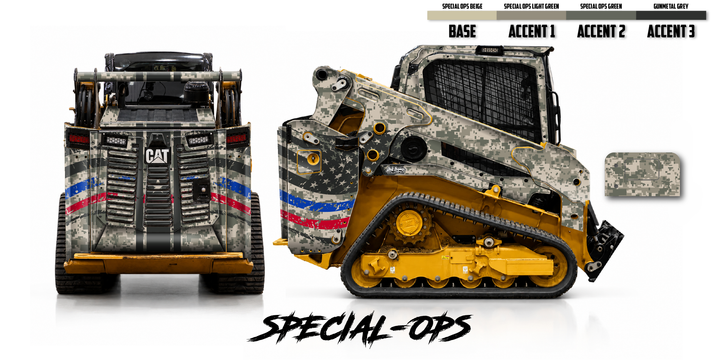 CAT 255/250 Wrap Kits Dirty Graphix
