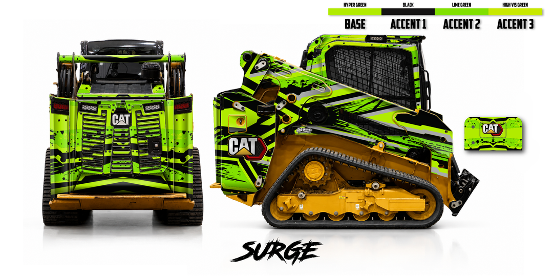 CAT 255/250 Wrap Kits Dirty Graphix