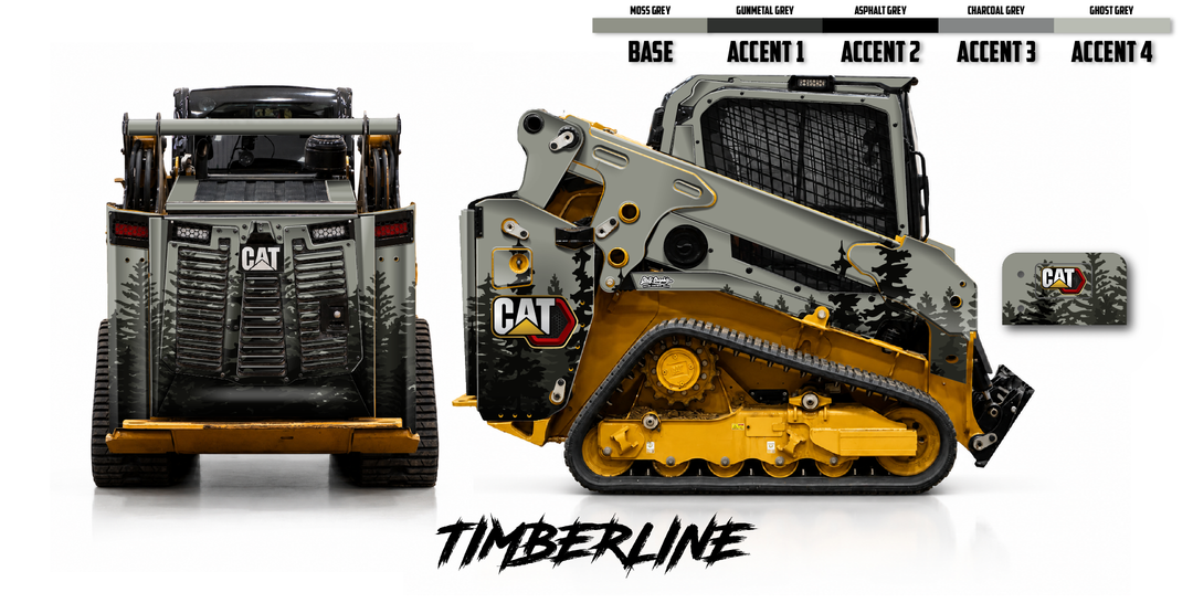 CAT 255/250 Wrap Kits Dirty Graphix
