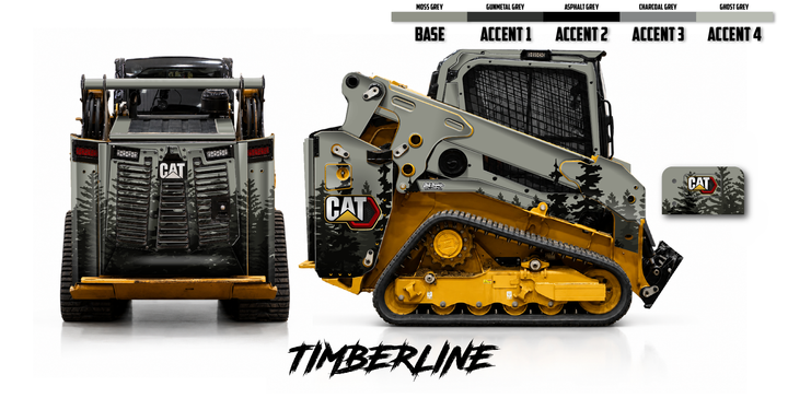 CAT 255/250 Wrap Kits Dirty Graphix