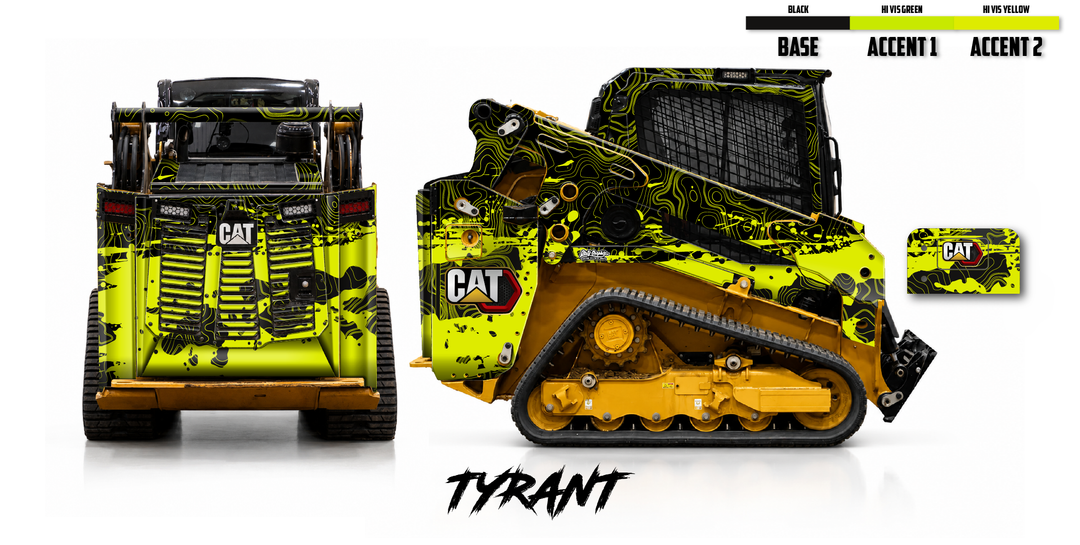 CAT 255/250 Wrap Kits Dirty Graphix