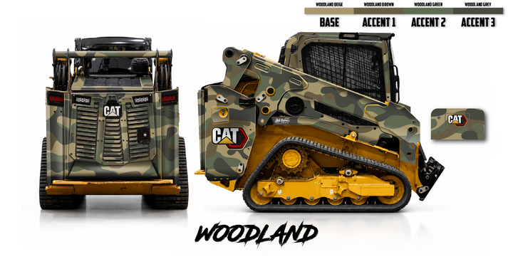 CAT 255/250 Wrap Kits Dirty Graphix