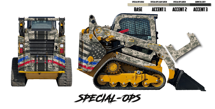 CAT 259/242/257D3 Wrap Kits