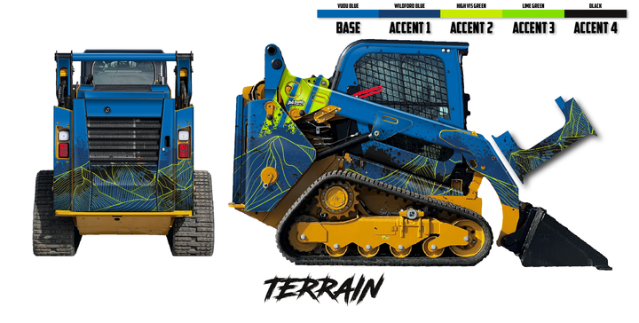CAT 259/242/257D3 Wrap Kits