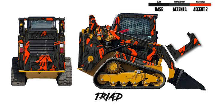CAT 259/242/257D3 Wrap Kits