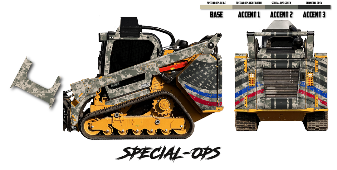 CAT 299D3 Land-Management Wrap Kits