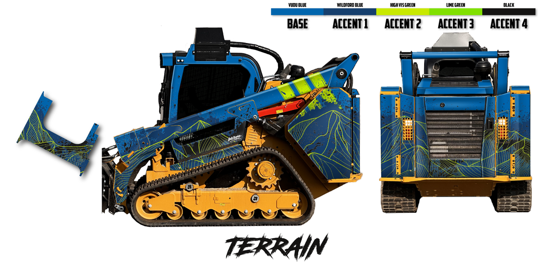 CAT 299D3 Land-Management Wrap Kits