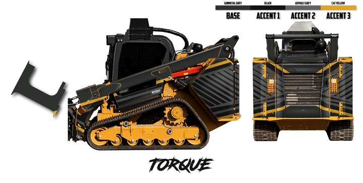 CAT 299D3 Land-Management Wrap Kits