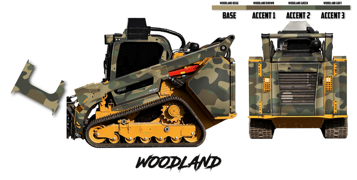 CAT 299D3 Land-Management Wrap Kits