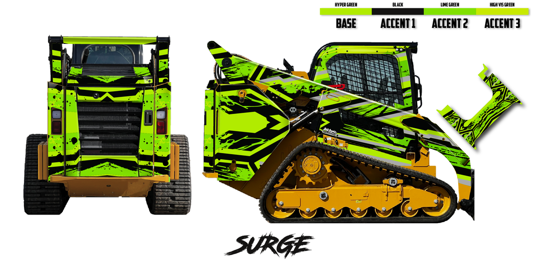 CAT 299D3 Wrap Kits – Dirty Graphix