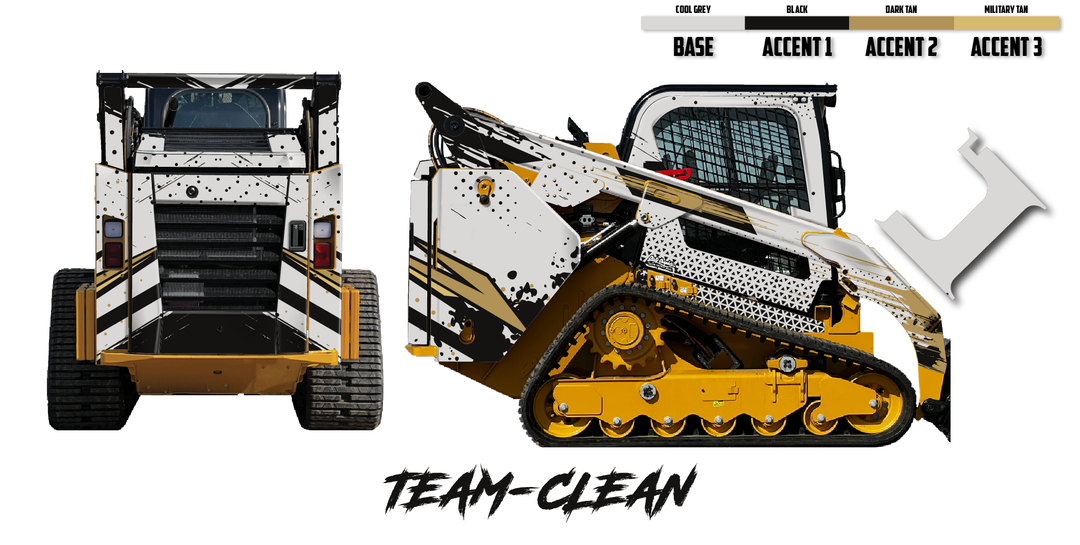 CAT 299D3 Wrap Kits – Dirty Graphix