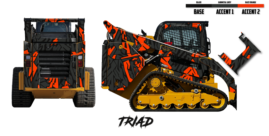 CAT 299D3 Wrap Kits - Dirty Graphix CAT 299D3 Wrap Kits - Dirty Graphix