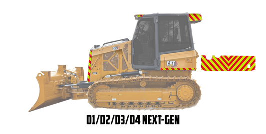 CAT Dozer Reflective Kits