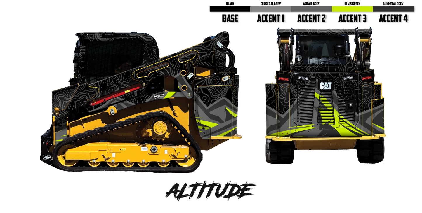 CAT 275 XE Land Management Wrap Kits