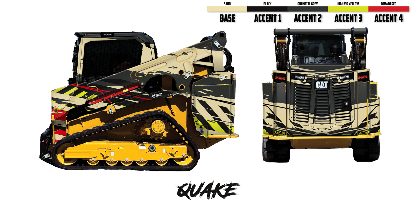 CAT 275 XE Land Management Wrap Kits