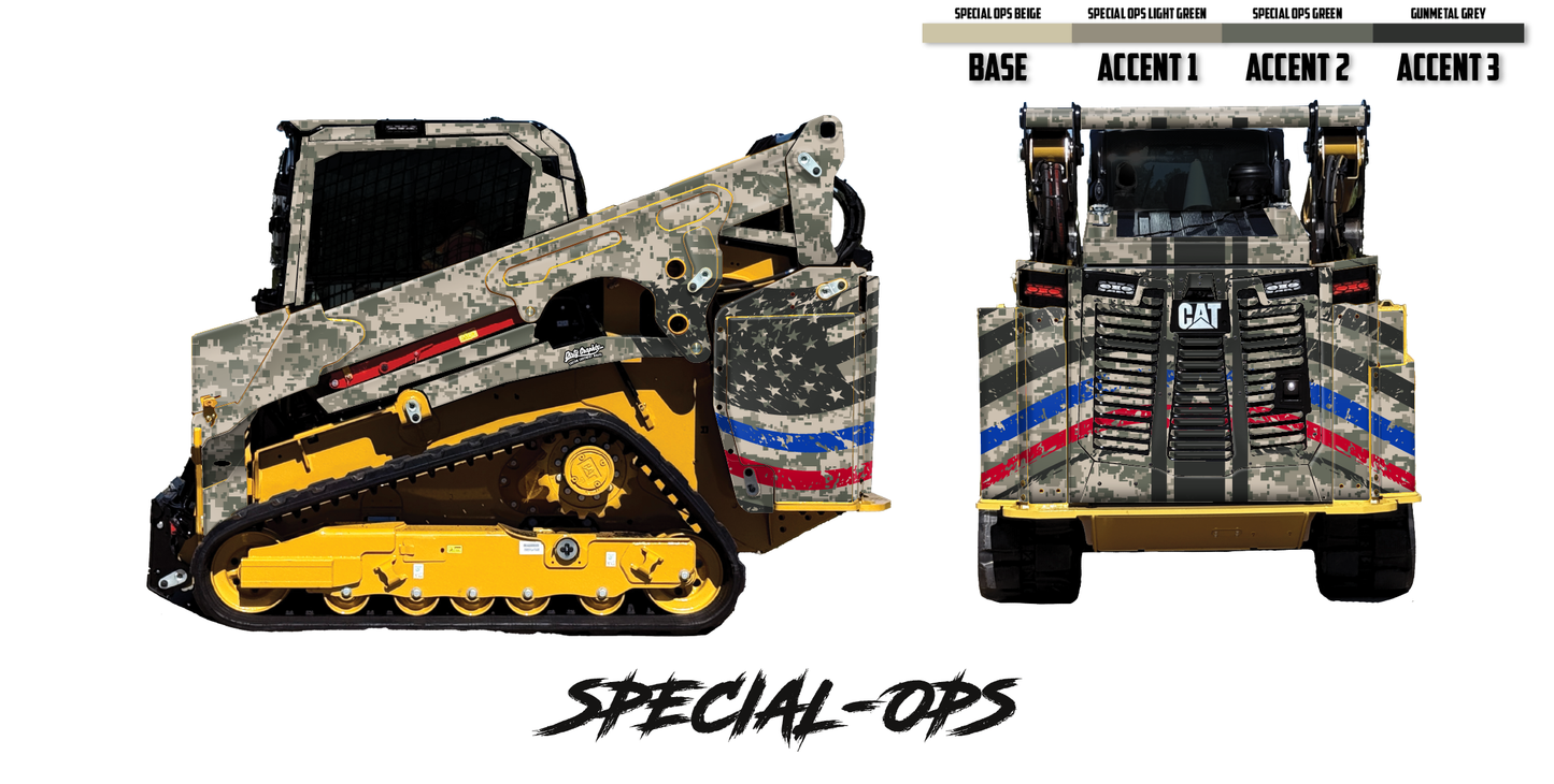 CAT 275 XE Land Management Wrap Kits