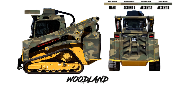 CAT 285 XE Land Management Wrap Kits