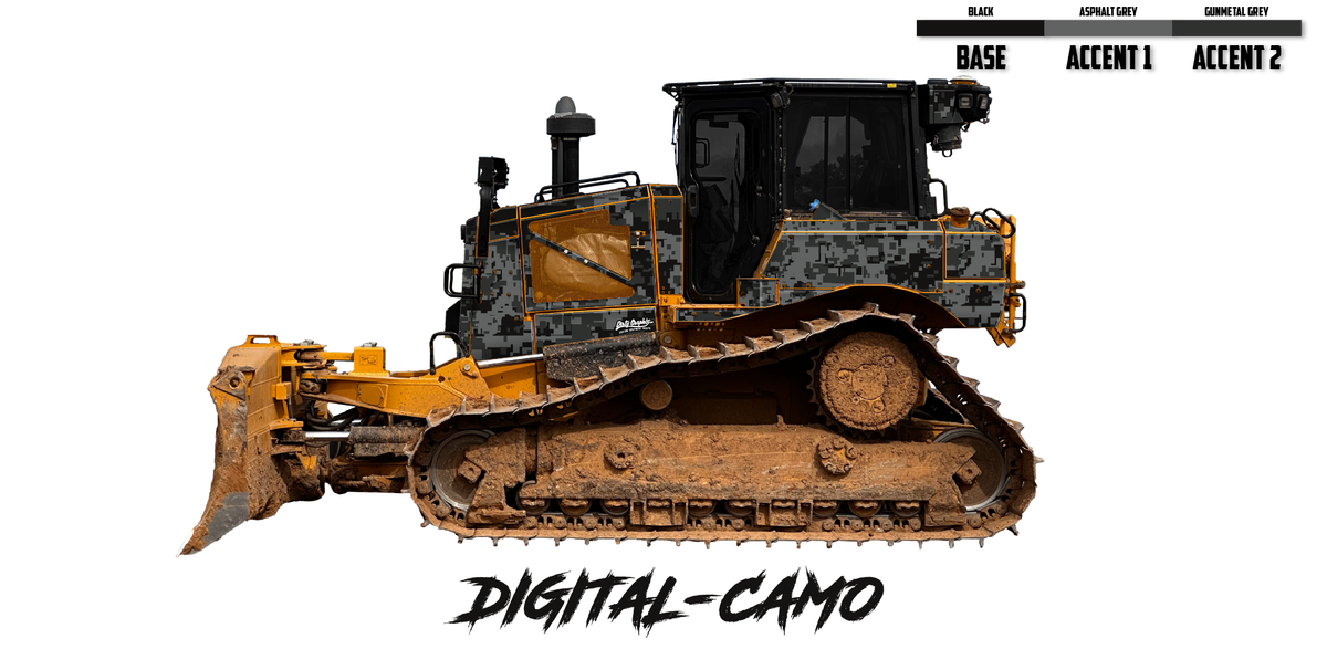 洋楽 g-rap DIRTY DOZER CAT D6 Custom Dozer Wrap Kits – Dirty Graphix
