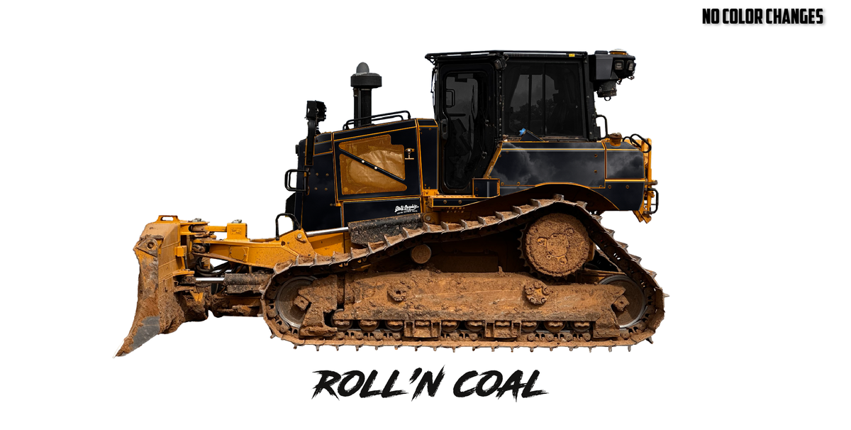 CAT D6 Custom Dozer Wrap Kits – Dirty Graphix