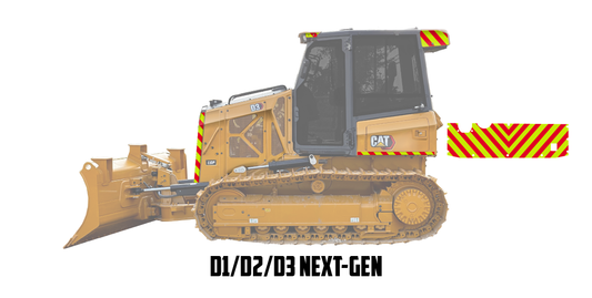 CAT Dozer Reflective Kits