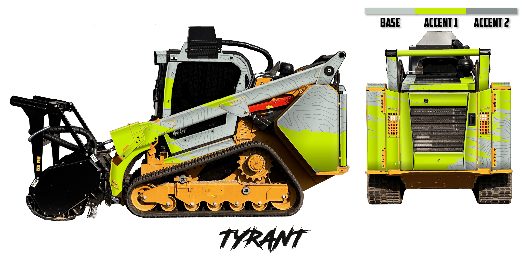 CAT 299D3 Land-Management Wrap Kits – Dirty Graphix