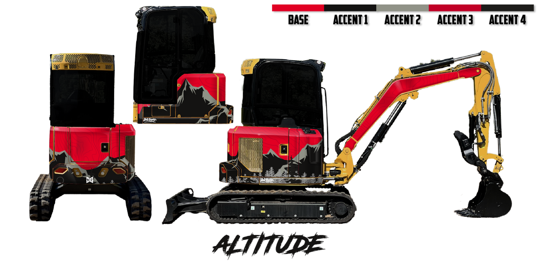 CAT 303 Wrap Kits - With Counterweight