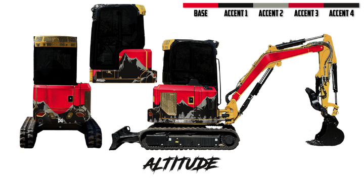CAT 303 Wrap Kits - With Counterweight