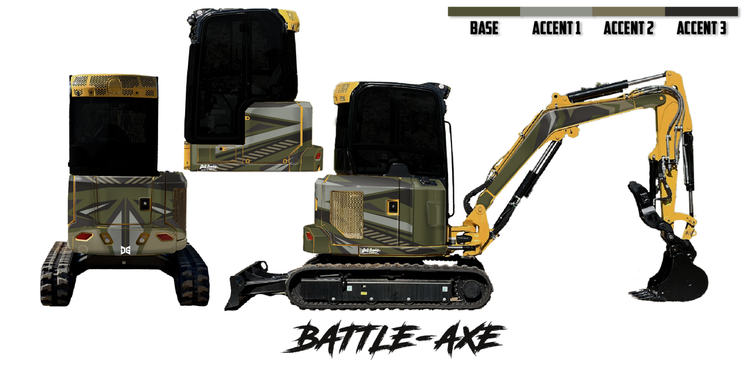 CAT 303 Wrap Kits - With Counterweight