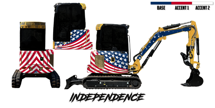 CAT 303 Wrap Kits - With Counterweight