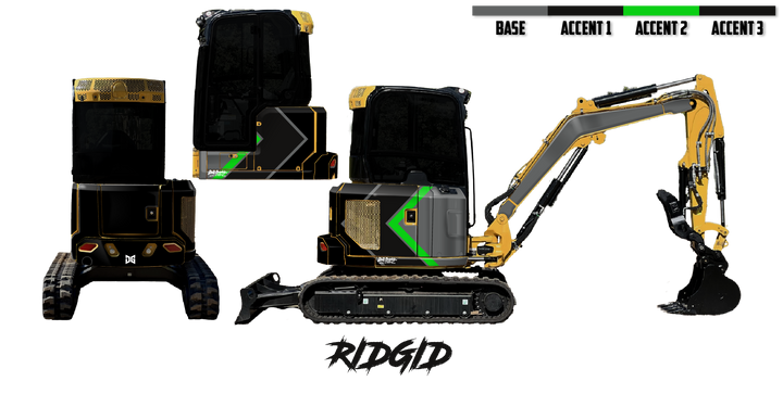 CAT 303 Wrap Kits - With Counterweight