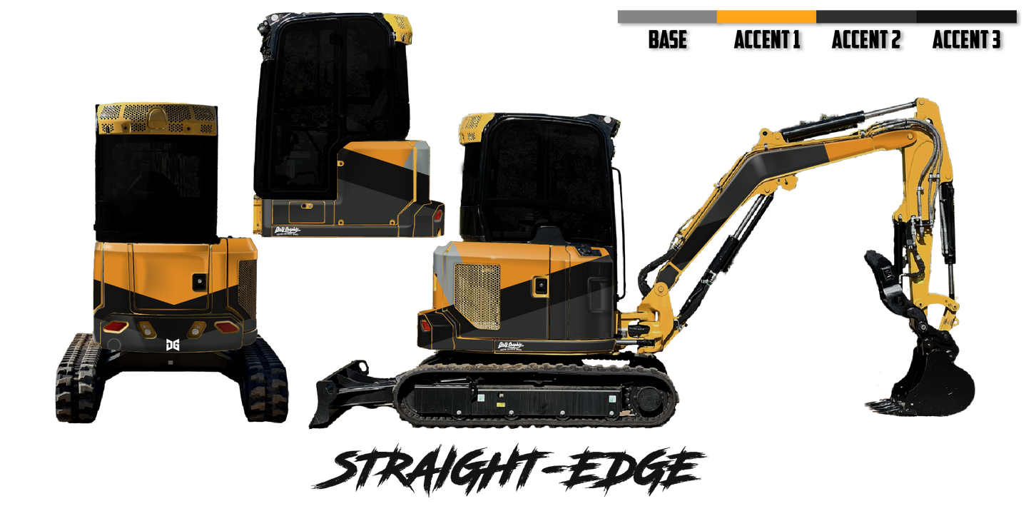 CAT 303 Wrap Kits - With Counterweight