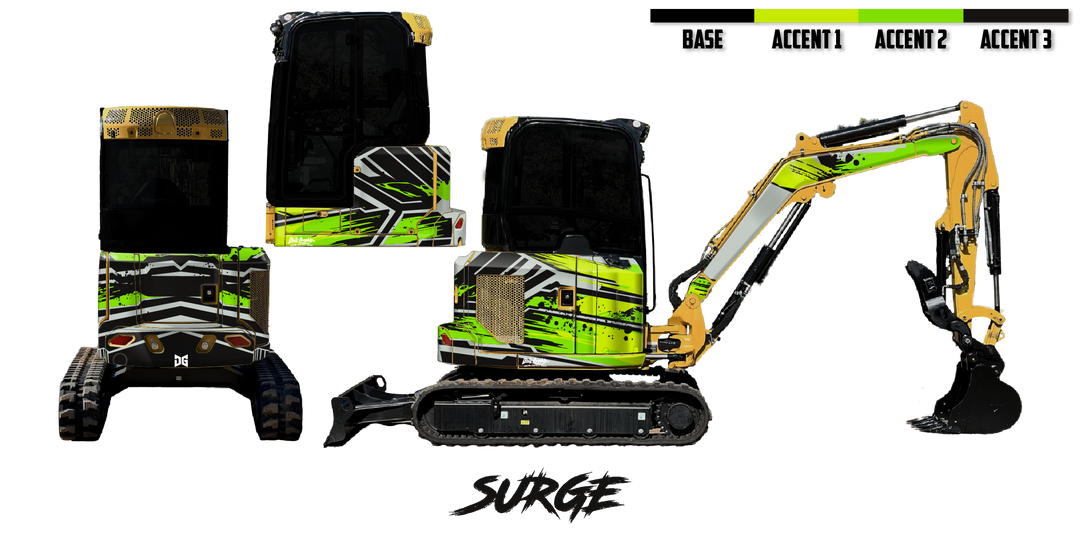 CAT 303 Wrap Kits - With Counterweight