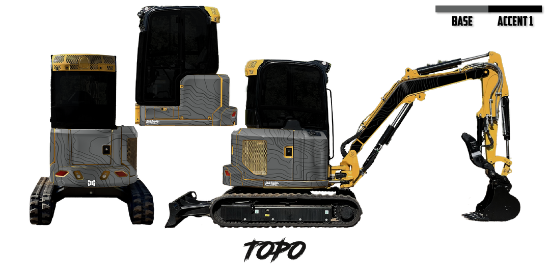 CAT 303 Wrap Kits - With Counterweight