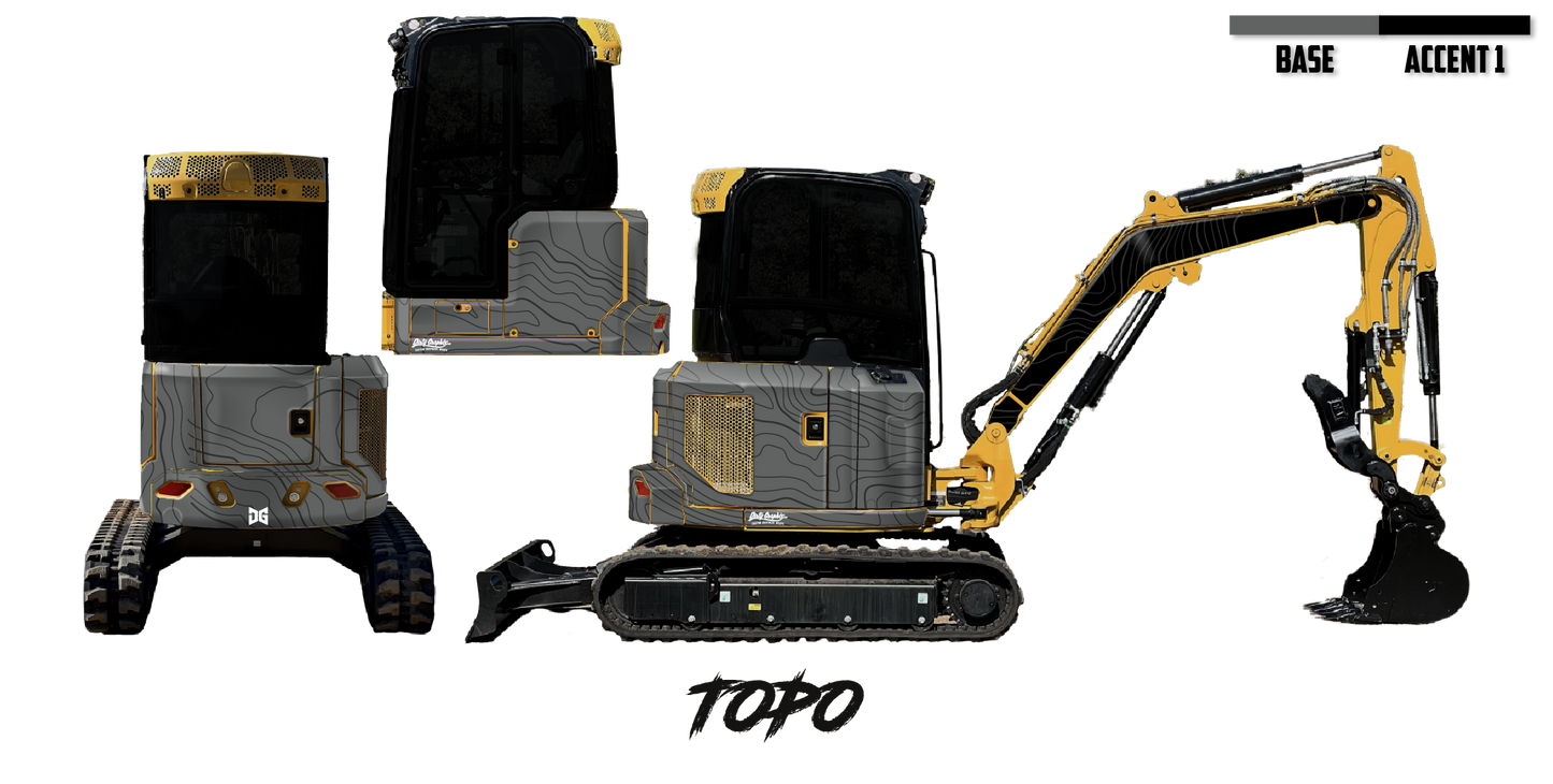 CAT 303 Wrap Kits - With Counterweight