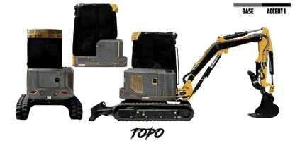 CAT 303 Wrap Kits - With Counterweight